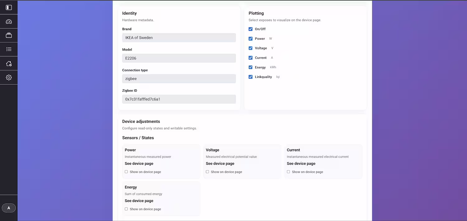 Device Settings 2