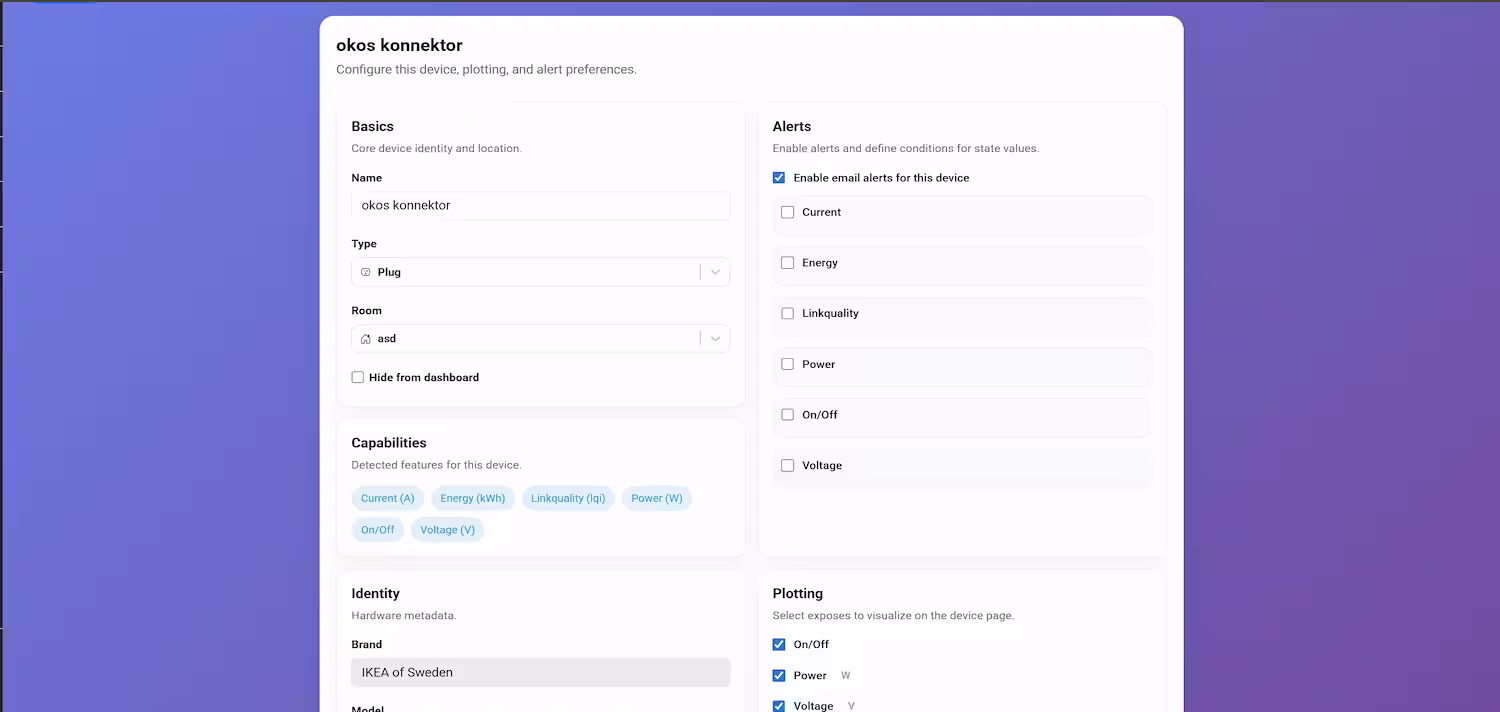 Device Settings 1